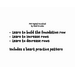 PDF Digital Download by Bead Crumbs. Learn to build the foundation row, increase rows, and decrease rows. Includes a heart practice pattern.